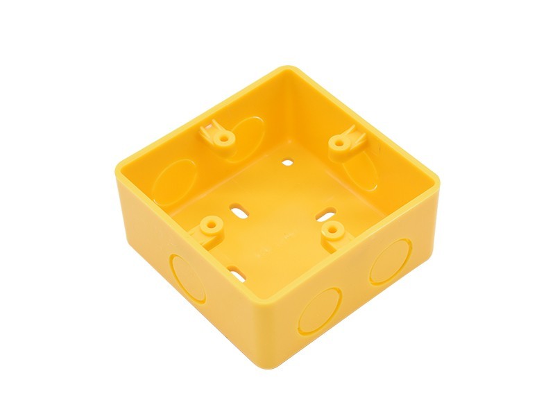 PVC普通明装底盒 PVC普通明装底盒