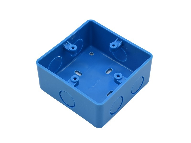 PVC普通明装底盒 PVC普通明装底盒