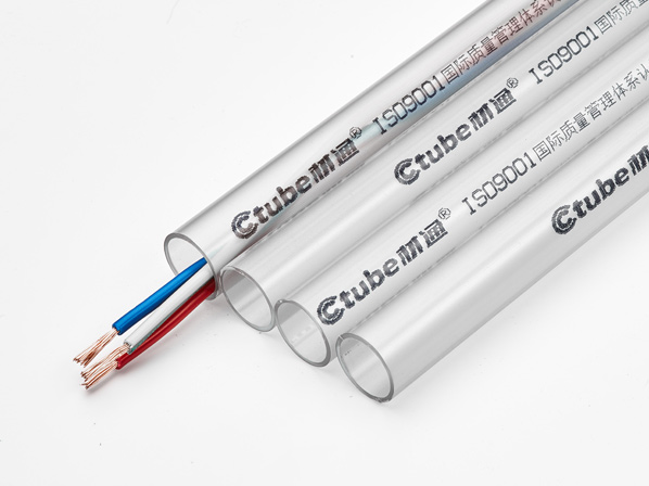 PVC透明线管(银灰) PVC透明线管