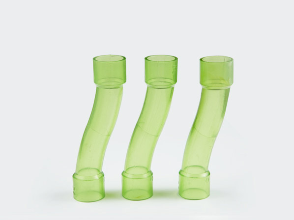 透明一体化过桥弯 材通透明一体化过桥弯